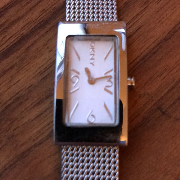 DKNY silver mesh band watch - Picture 3 of 3